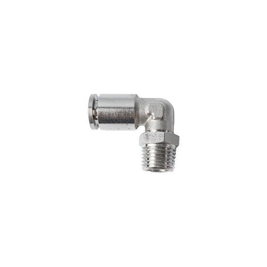 Metal Pu Fitting Elbow 8mm 1/4" M